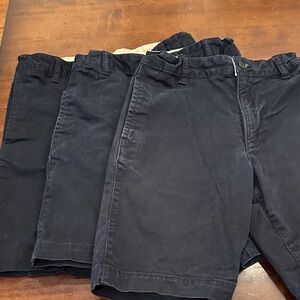 GAP Kids Navy Blue Shorts size 18 waist - expandable waist band - price is for 3